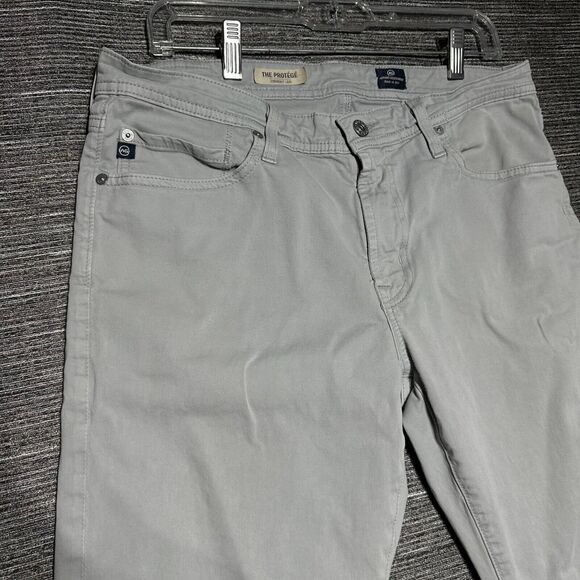 Adriano Goldschmied Jeans Men's Size 33 Gray The Protege Straight Leg - Picture 2 of 16